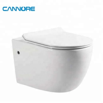 Washdown ceramic wall hung toilet bathroom wc toilet from chaozhou factory